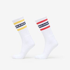 Dickies Genola Socks 2-Pack White imagine