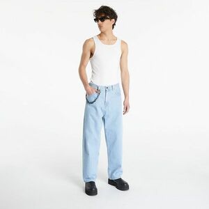 Blugi Carhartt WIP Brandon Pant Blue Heavy Stone Bleached imagine