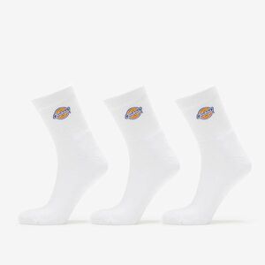 Dickies Valley Grove Socks 3-Pack White imagine