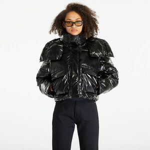 Jacheta Calvin Klein Jeans High Shine Puffer Jacket Black imagine