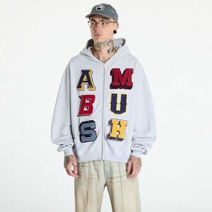 Hanorac Ambush Zip Up Sweatshirt UNISEX Grey Melange imagine