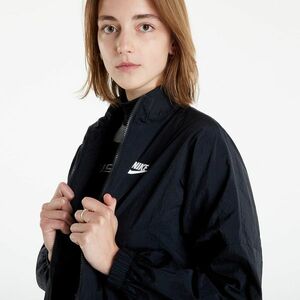 Jacheta Nike NSW Essential Wr Woven Jacket Black/ Black/ White imagine