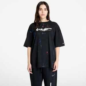 Tricou Nike Sportswear Breaking Women's Oversized Short-Sleeve T-Shirt Black imagine