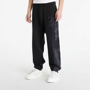 Pantaloni Y-3 Graphic Logo French Terry Pants Black imagine