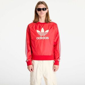 Hanorac adidas x Wales Bonner Nylon Crew Sweatshirt Better Scarlet imagine