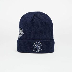 New Era New York Yankees Knit Medium MLB Ws Patch Beanie Navy imagine