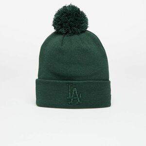 New Era Los Angeles Dodgers Knit Medium Wmns MLB Wmns Metallic Bobble Beanie Dark Green imagine