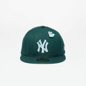 New Era New York Yankees MLB Pin Pack 59FIFTY Cap Dark Green imagine