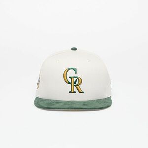 New Era Colorado Rockies MLB Contrast Cord 59FIFTY Cap Stone/ Dark Green imagine