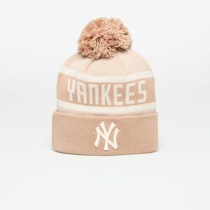 New Era New York Yankees Knit Medium MLB Jake Cuff Beanie Beige imagine