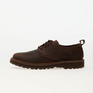 Sneakers Clarks Originals Solsbury Lace Dark Brown Lea imagine