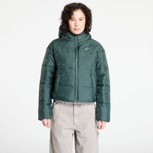 Jacheta Nike Sportswear Classic Women's Loose Therma-FIT Puffer Jacket Vintage Green/ White imagine