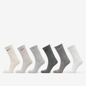 Nike Everyday Plus Cushioned Training Crew Socks 6-Pack Multi-Color imagine