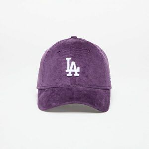 New Era Los Angeles Dodgers MLB Cord 9FORTY Adjustable Cap Damson/ White imagine