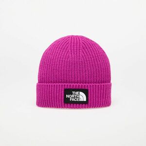 The North Face Logo Box Cuf Beanie Deep Mulberry imagine