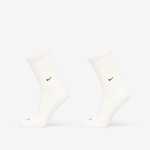 Nike Everyday Cushioned Crew Socks 2-Pack Sail/ Black imagine