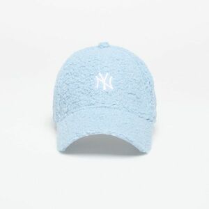 New Era New York Yankees MLB Womens Borg 9FORTY Adjustable Cap Pastel Blue/ White imagine