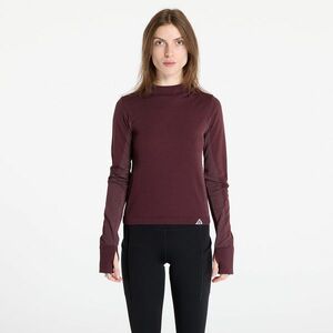 Tricou Nike ACG "Delta River" Women's Dri-FIT ADV Base Layer Long-Sleeve Top Burgundy Crush/ Beyond Pink imagine