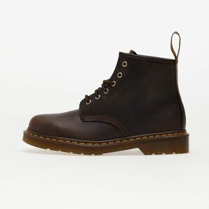 Sneakers Dr. Martens 101 Dark Brown Crazy Horse imagine