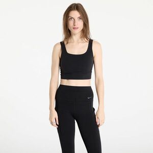 Nike Zenvy Women's Medium-Support Padded Longline Sports Bra Black/ Sail imagine