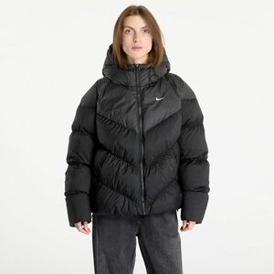 Jacheta Nike Sportswear Windpuffer Storm-FIT Loose Puffer Jacket Black/ White imagine