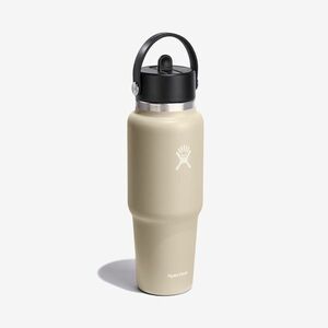 Hydro Flask 1000 ml Wide Flex Straw Travel Bottle Oat imagine