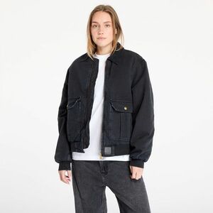 Jacheta Carhartt WIP Stanton Jacket UNISEX Black/ Black Stone Washed imagine