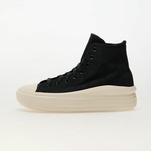 Sneakers Converse Chuck Taylor All Star Move Platform Colorful Suede Shadow Woods/ Egret/ Black imagine