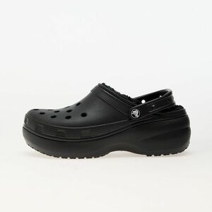 Sneakers Crocs Classic Platform Lined Clog W Black imagine