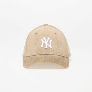 New Era New York Yankees MLB Cord 9FORTY Adjustable Cap Beige imagine