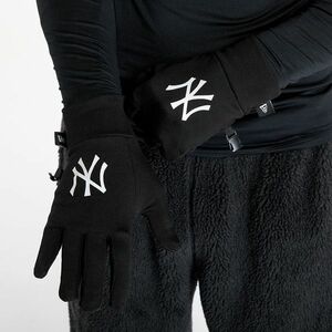 New Era New York Yankees MLB Print Gloves Black imagine