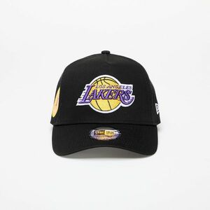 New Era Los Angeles Lakers Aframe NBA Patch Cap Black imagine