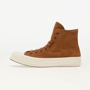 Sneakers Converse Chuck 70 Colorful Suede Warm Tan/ Egret/ Black imagine