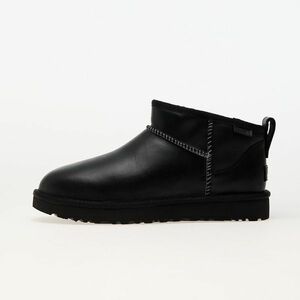 Sneakers UGG W Classic Ultra Mini Lthr Regen Black imagine