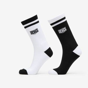 Dickies Philipsburg Socks 2-Pack White/ Black imagine