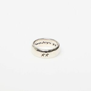 TwoJeys Signature Ring Silver imagine