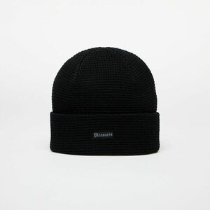 PLEASURES Old E Waffle Beanie Black imagine