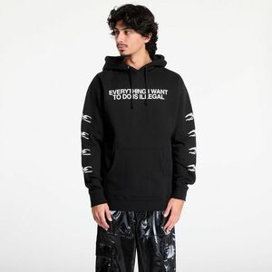 Hanorac PLEASURES Illegal Hoodie Black imagine