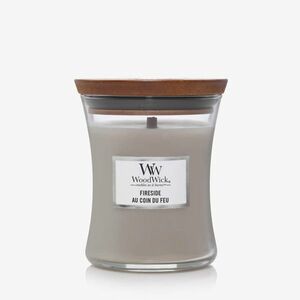 WoodWick Medium Hourglass Candle - Fireside imagine