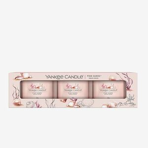 Yankee Candle Votive Candle 3-Pack - Pink Sands imagine