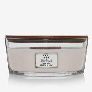 WoodWick Elipse Candle - Warm Wool imagine