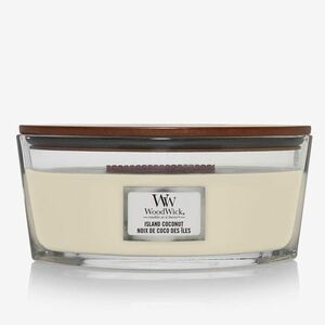 WoodWick Elipse Candle - Island Coconut imagine