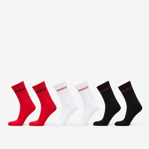 Hugo Boss Rib Logo Socks 6-Pack Multicolor imagine