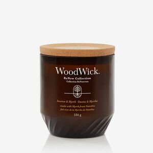 WoodWick Medium ReNew Candle - Incense & Myrrh imagine