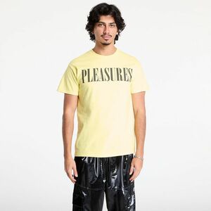 Tricou PLEASURES Onyx 24 T-Shirt Cornsilk imagine