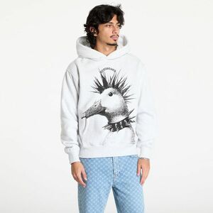 Hanorac PLEASURES Punk Duck Hoodie Heather Grey imagine