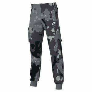 Pantaloni Nike K NSW CLUB FLC CRGO PNT CAMO imagine