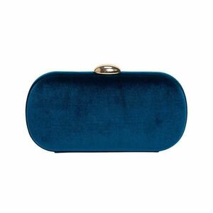 Clutch Ava Albastru Oval imagine