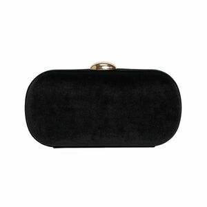 Clutch Ava Oval, Negru imagine