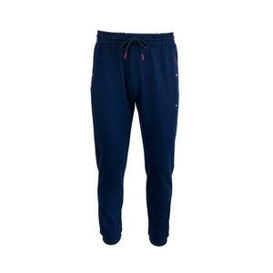 Pantaloni trening barbat, indigo, cu terminatie inferioara elastica, M imagine